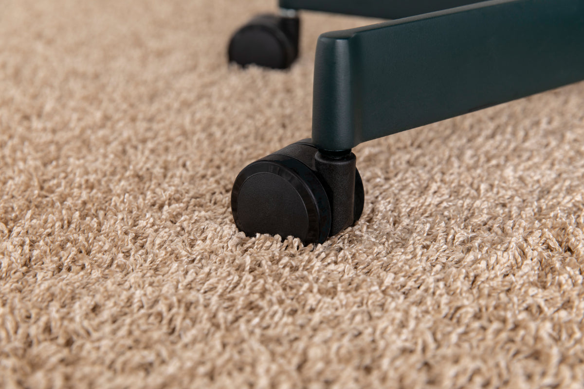 BORDERLESS チェアーラグマット　右袖デスク用　サンド BORDERLESS（ボーダレス）オフィスチェア専用 チェアラグマット 右袖